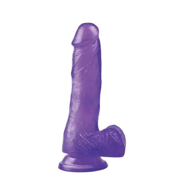 Jelly Studs 7 Purple Dildo