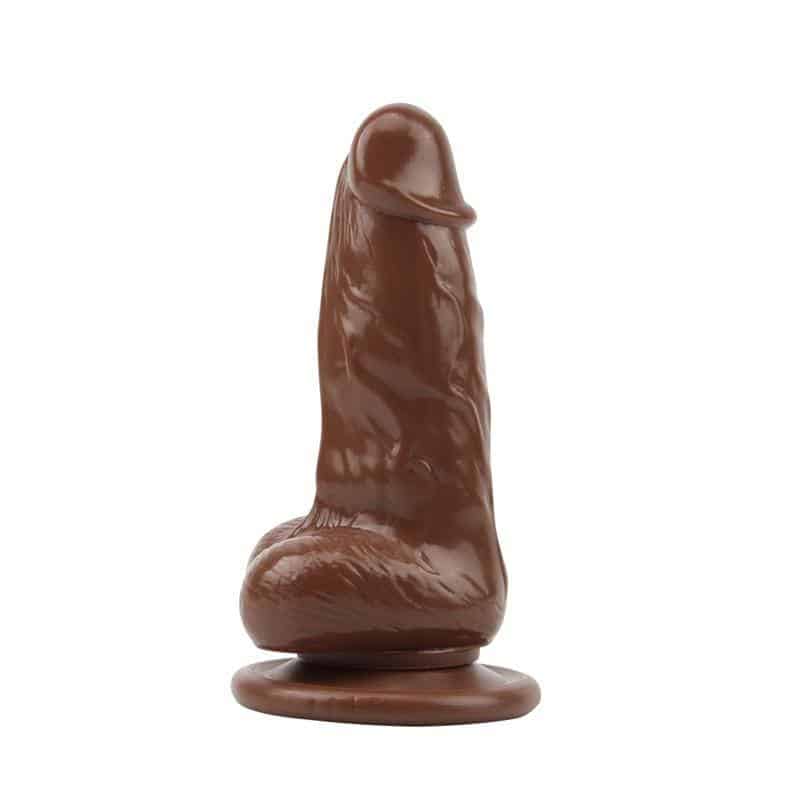 Jumbo Jack 6 Dildo with Vibration brown Jumbo Jack 6 Dildo with Vibration brown