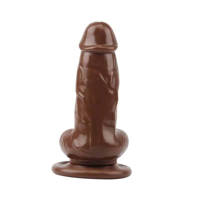 Jumbo Jack 6 Dildo with Vibration brown Jumbo Jack 6 Dildo with Vibration brown