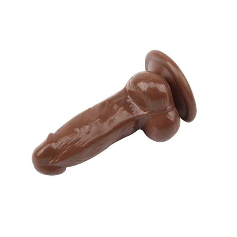 Jumbo Jack 6 Dildo with Vibration brown Jumbo Jack 6 Dildo with Vibration brown