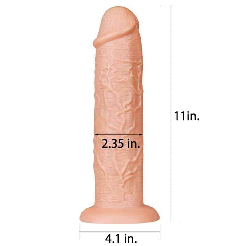 Dildo King 11 Natural Dildo King 11 Natural