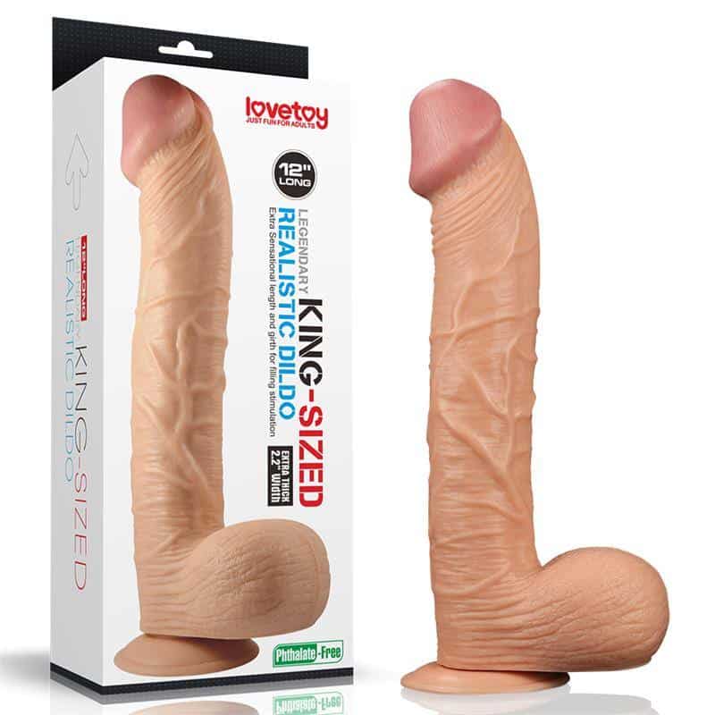 Dildo King 12 Natural Dildo King 12 Natural