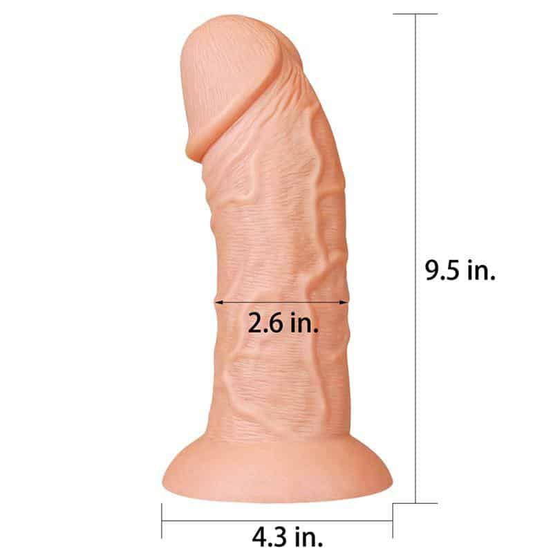 Dildo King 9.5 Natural Dildo King 9.5 Natural