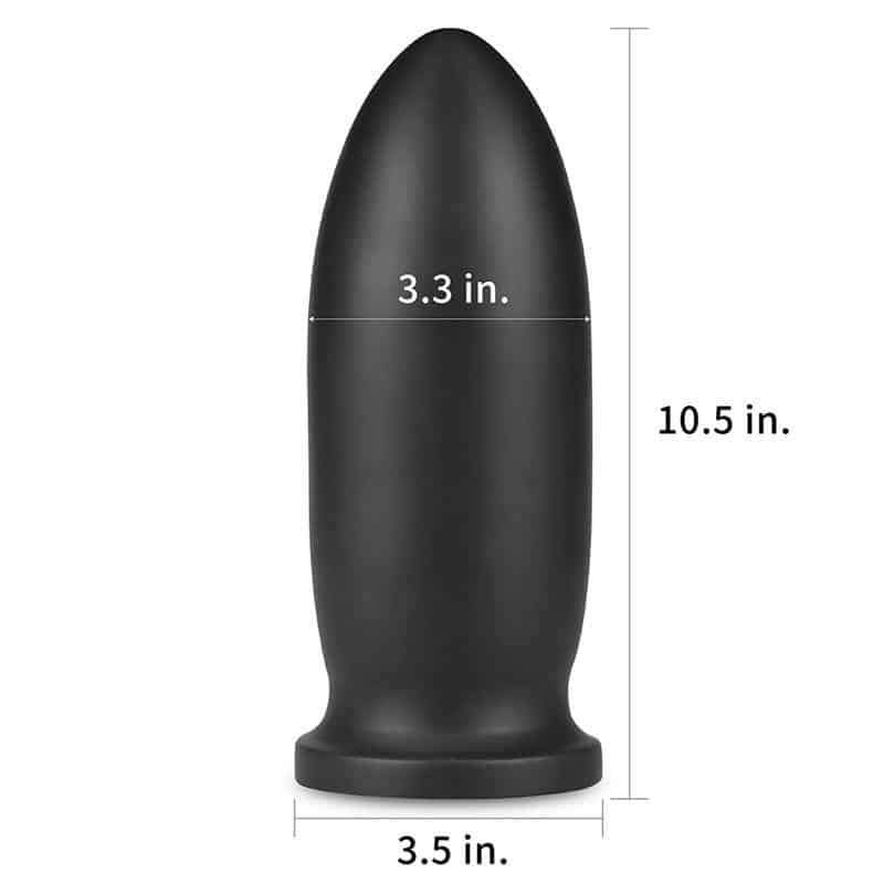 King Sized Anal Bomber 9 Black King Sized Anal Bomber 9 Black