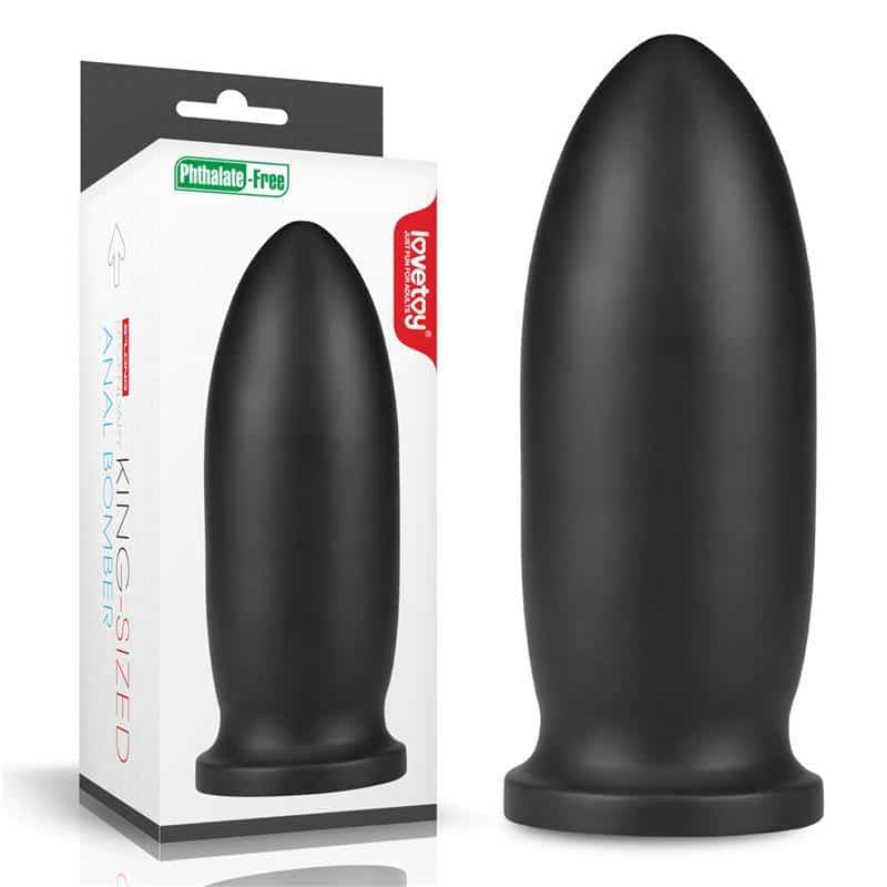 King Sized Anal Bomber 9 Black King Sized Anal Bomber 9 Black