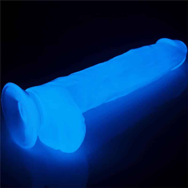 Dildo Lumino 10 Blue Light Dildo Lumino 10 Blue Light