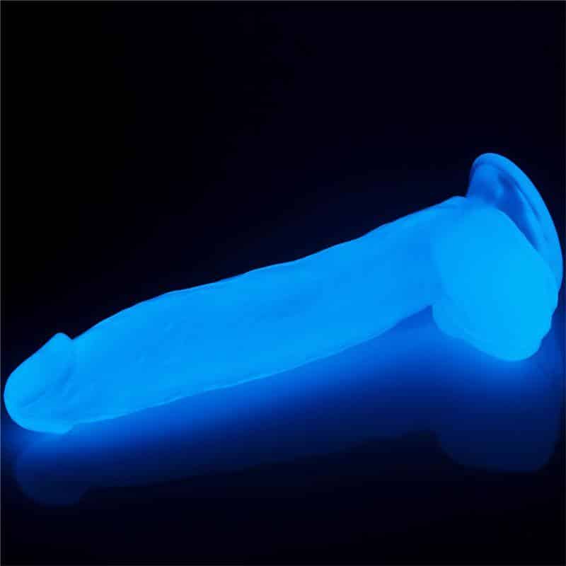 Dildo Lumino 10 Blue Light Dildo Lumino 10 Blue Light
