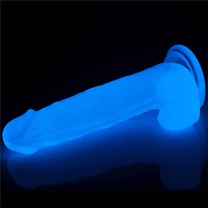 Dildo Lumino 7.5 Blue Light Dildo Lumino 7.5 Blue Light