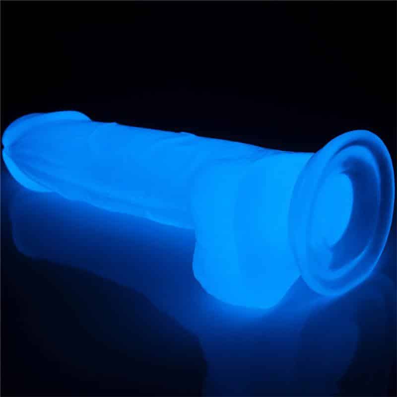 Dildo Lumino 7.5 Blue Light Dildo Lumino 7.5 Blue Light