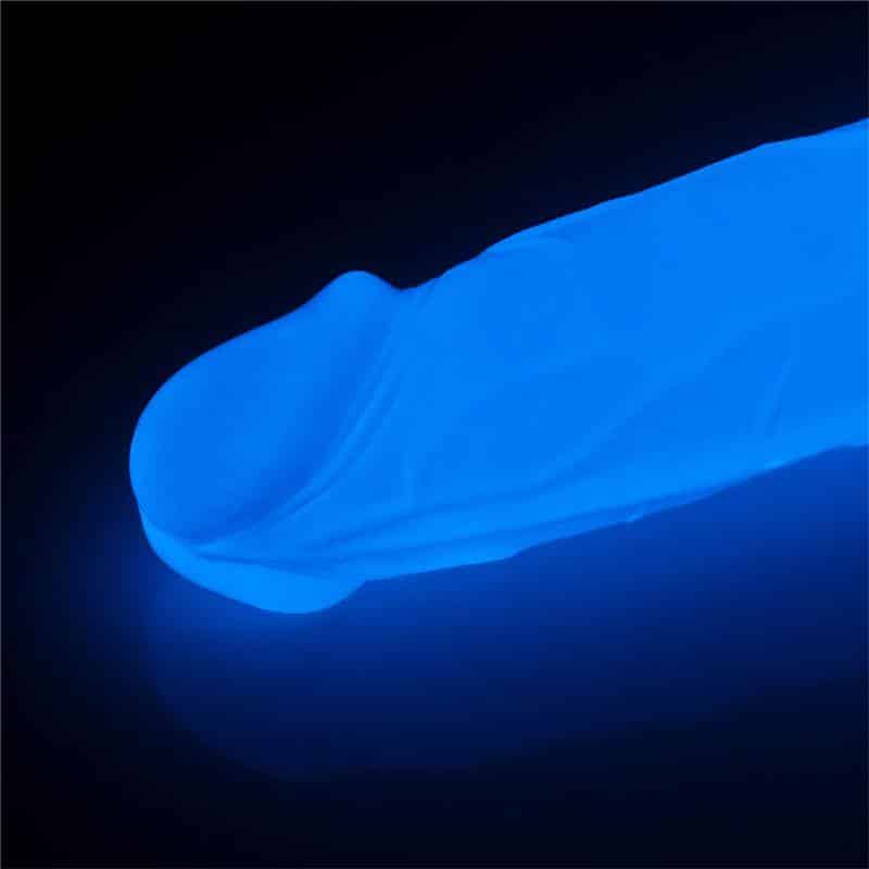 Dildo Lumino 7.5 Blue Light Dildo Lumino 7.5 Blue Light
