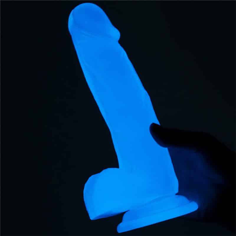 Dildo Lumino 7.5 Blue Light Dildo Lumino 7.5 Blue Light