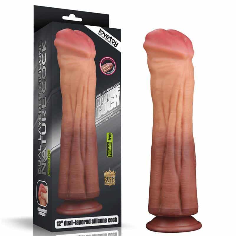 Dildo Nature 12 Dual Layer Dildo Nature 12 Dual Layer