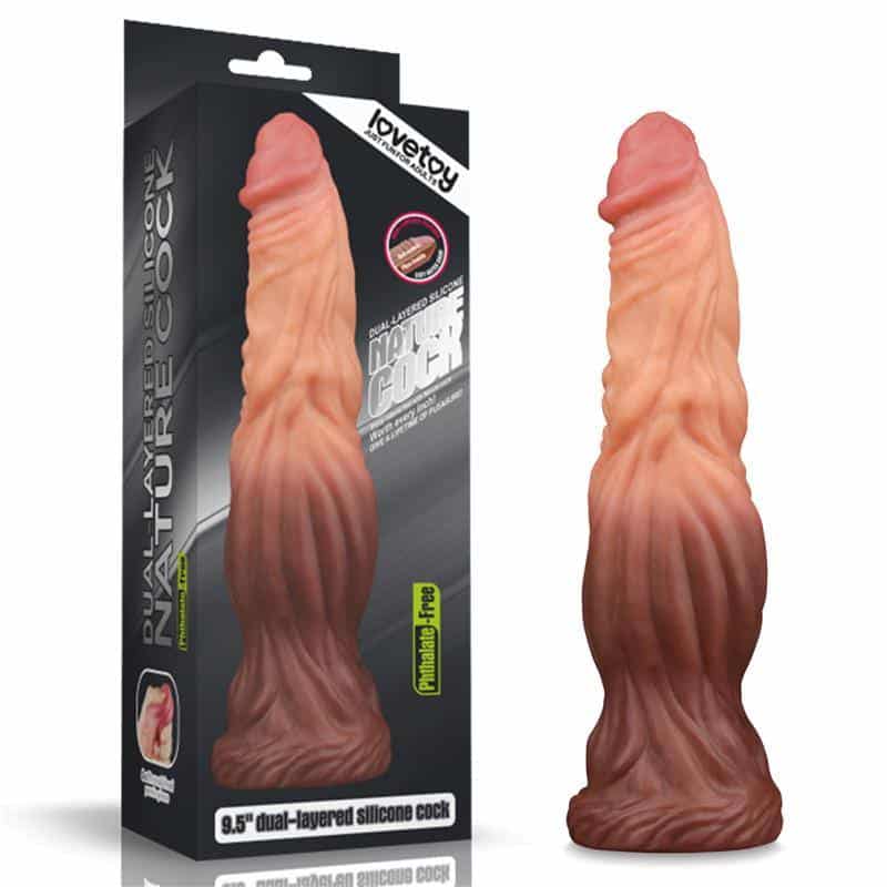 Dildo Nature 9.5 Dual Layer Dildo Nature 9.5 Dual Layer