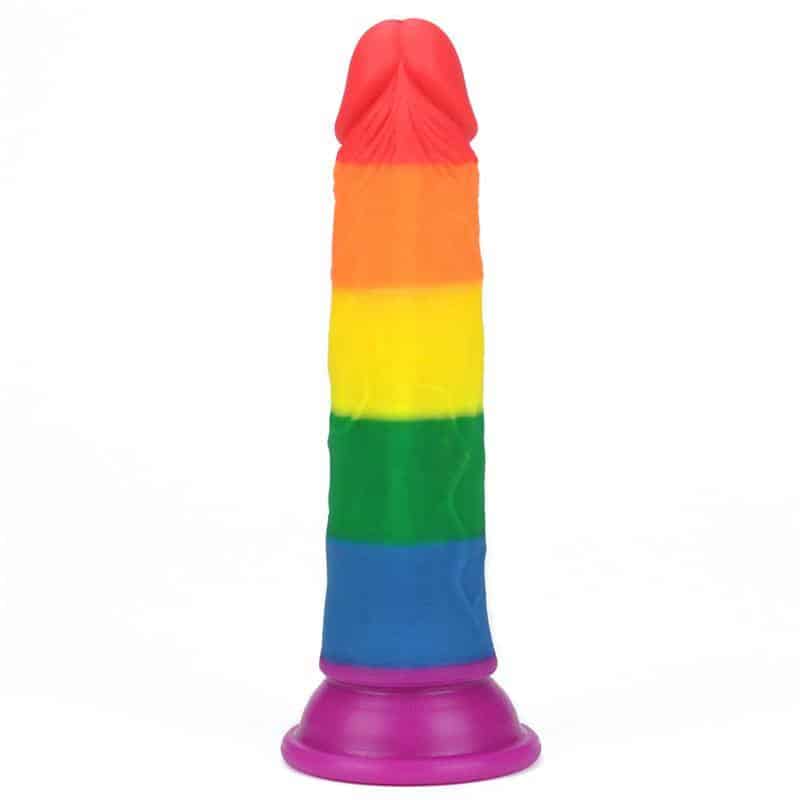 Prider 7 Liquid Silicone Dildo LGBT
