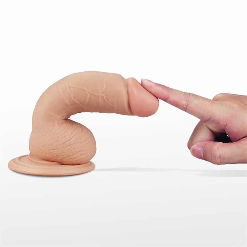 Real Extreme Dildo with Vibration 7 Natural Real Extreme Dildo with Vibration 7 Natural
