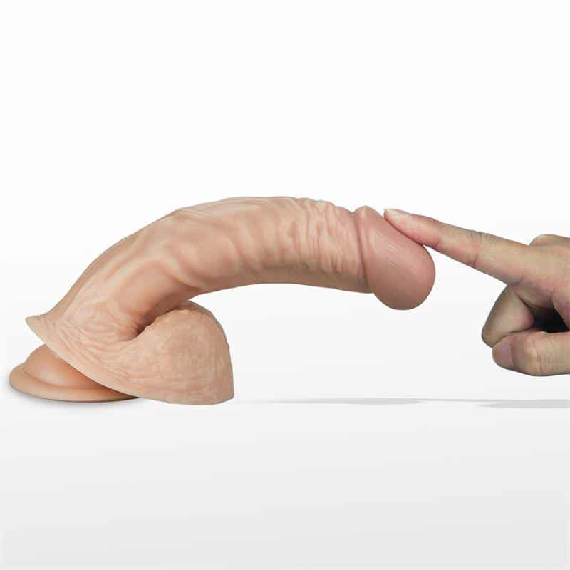Real Extreme Vibrating Dildo 8.5 Natural Real Extreme Vibrating Dildo 8.5 Natural