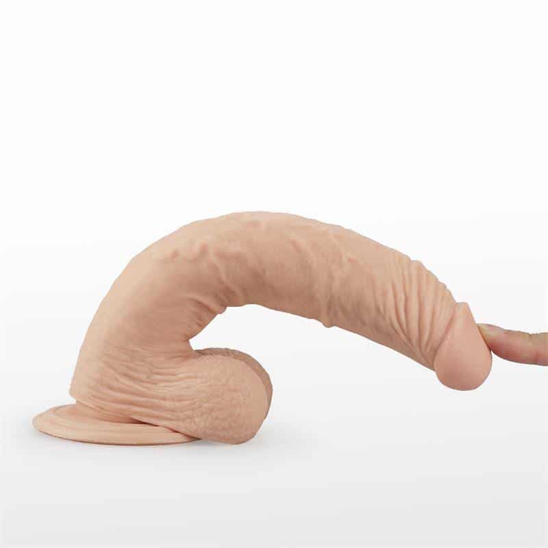 Real Extreme Vibrating Dildo 9.5 Natural Real Extreme Vibrating Dildo 9.5 Natural