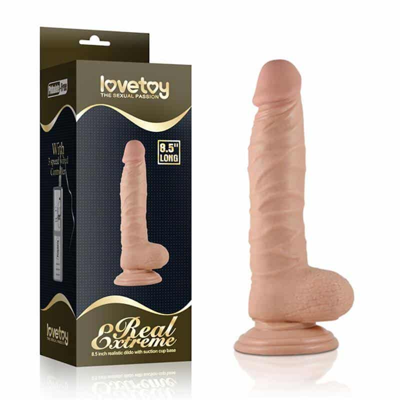 Real Extreme Realistic Dildo 8.5 Natural Real Extreme Realistic Dildo 8.5 Natural