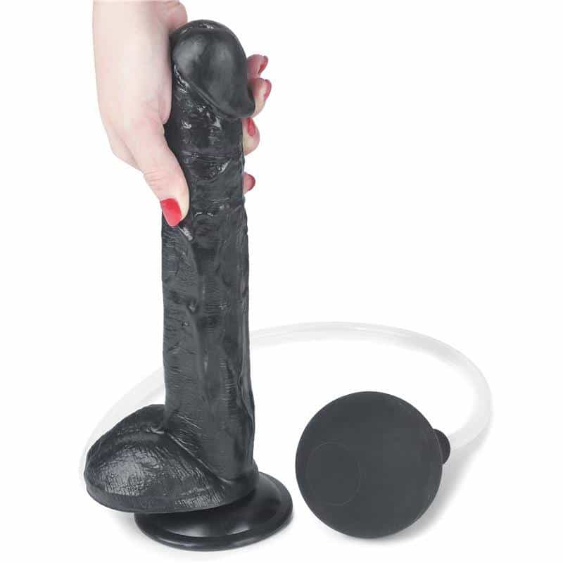 Squirting Dildo 11 Black Squirting Dildo 11 Black