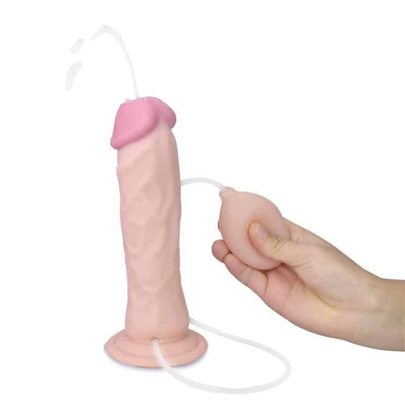 Squirting Dildo 8.5 Natural Squirting Dildo 8.5 Natural