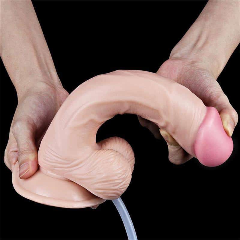 Squirting Dildo 9 Natural Squirting Dildo 9 Natural