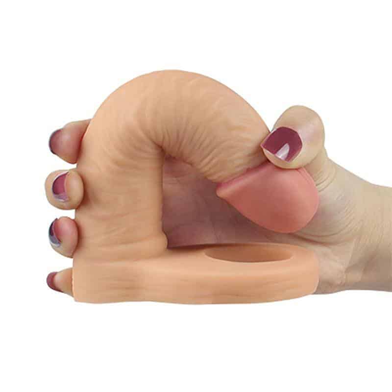 Dildo The Ultra Soft Double 5.8 Natural Dildo The Ultra Soft Double 5.8 Natural