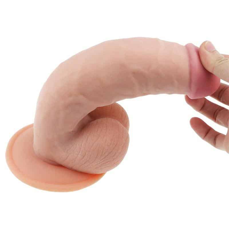 Dildo The Ultra Soft Dude 8.5 Natural Dildo The Ultra Soft Dude 8.5 Natural