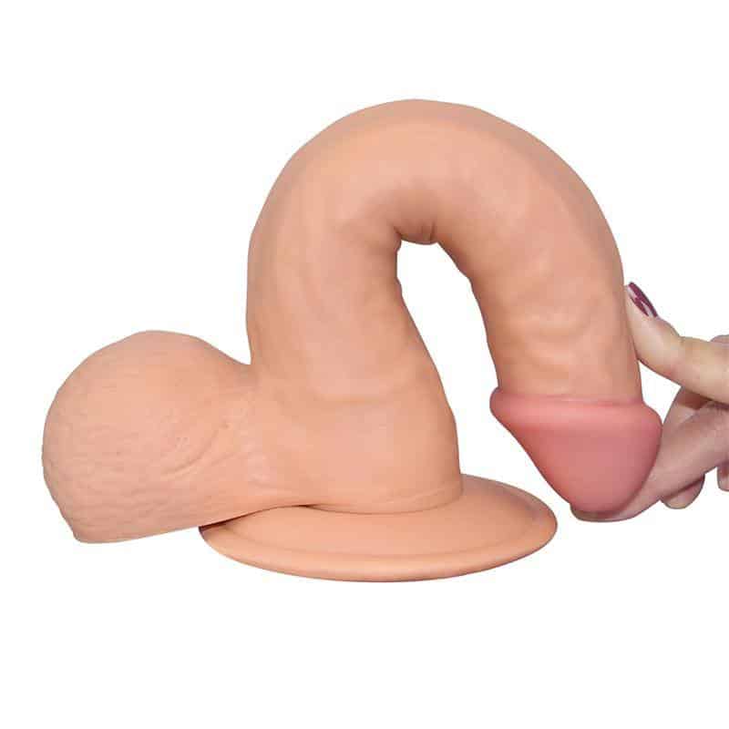 Dildo The Ultra Soft Dude 8.8 Natural Dildo The Ultra Soft Dude 8.8 Natural