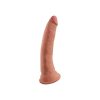 Dildo Triple Densidade 7 Caramelo