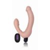 Double Dildo Strapless Silicone USB