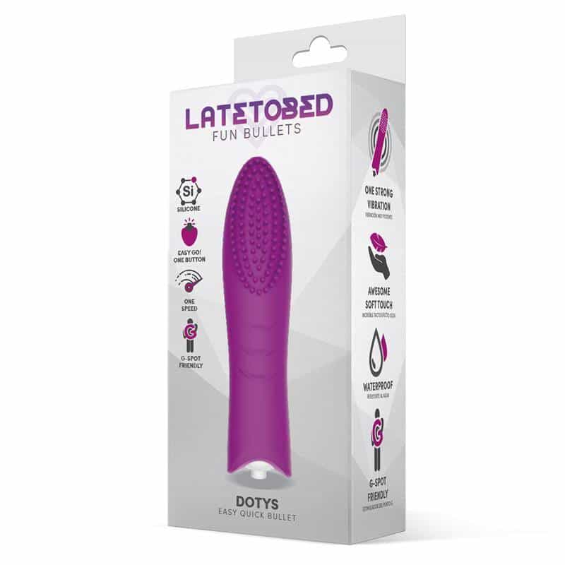 Dotys Vibrating Ball Easy Quick Silicone Purple Dotys Vibrating Ball Easy Quick Silicone Purple