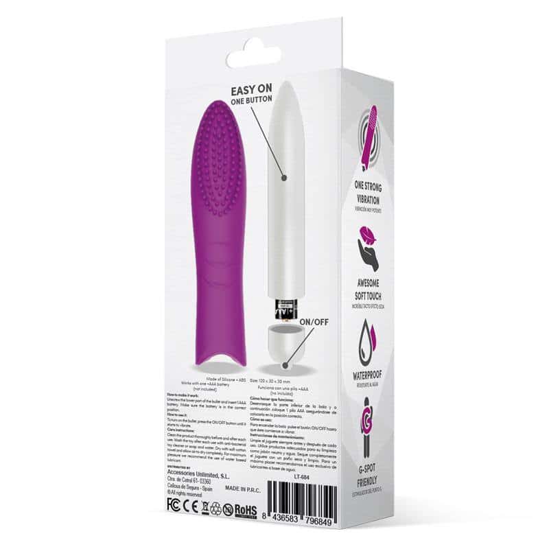 Dotys Vibrating Ball Easy Quick Silicone Purple Dotys Vibrating Ball Easy Quick Silicone Purple