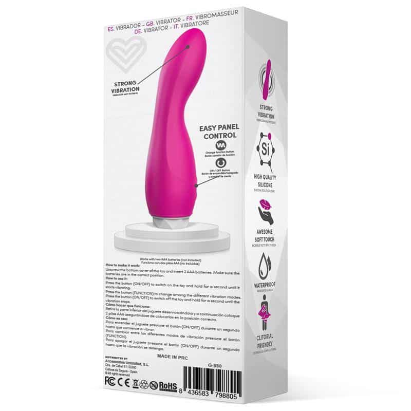 Douby Vibrator Silicone Pink Douby Vibrator Silicone Pink