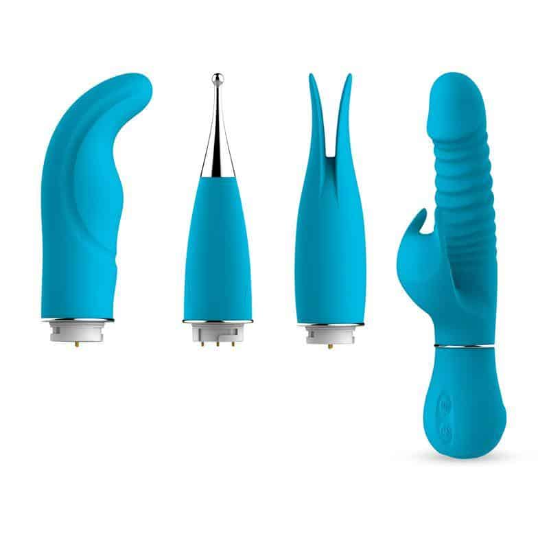 Eivian Set 4 Interchangeable Pieces Vibration and Thrusting Eivian Set 4 Interchangeable Pieces Vibration and Thrusting