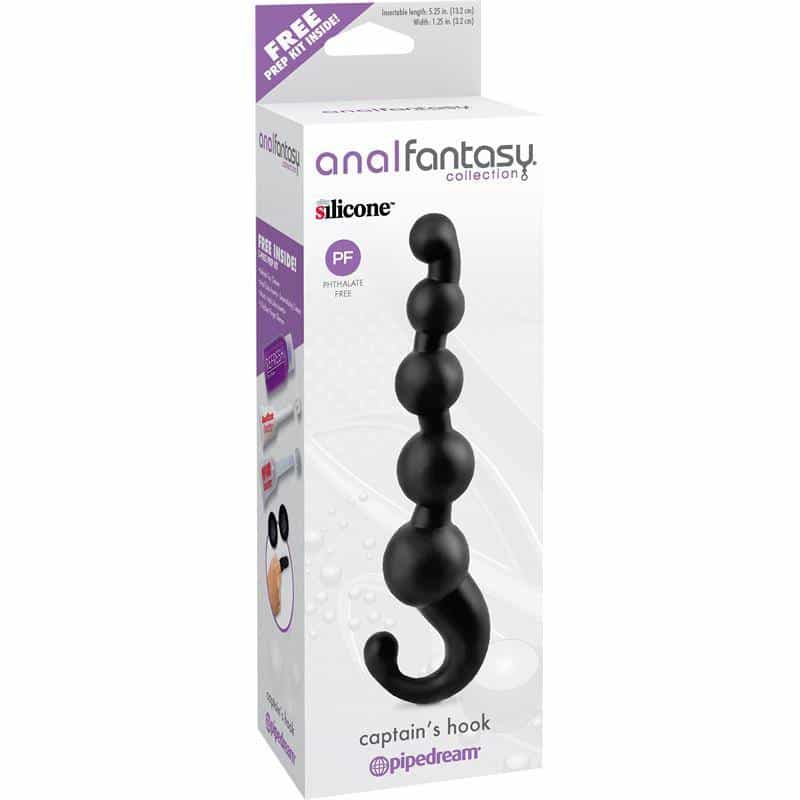 Anal Stimulator Captains Hook Black Anal Stimulator Captains Hook Black