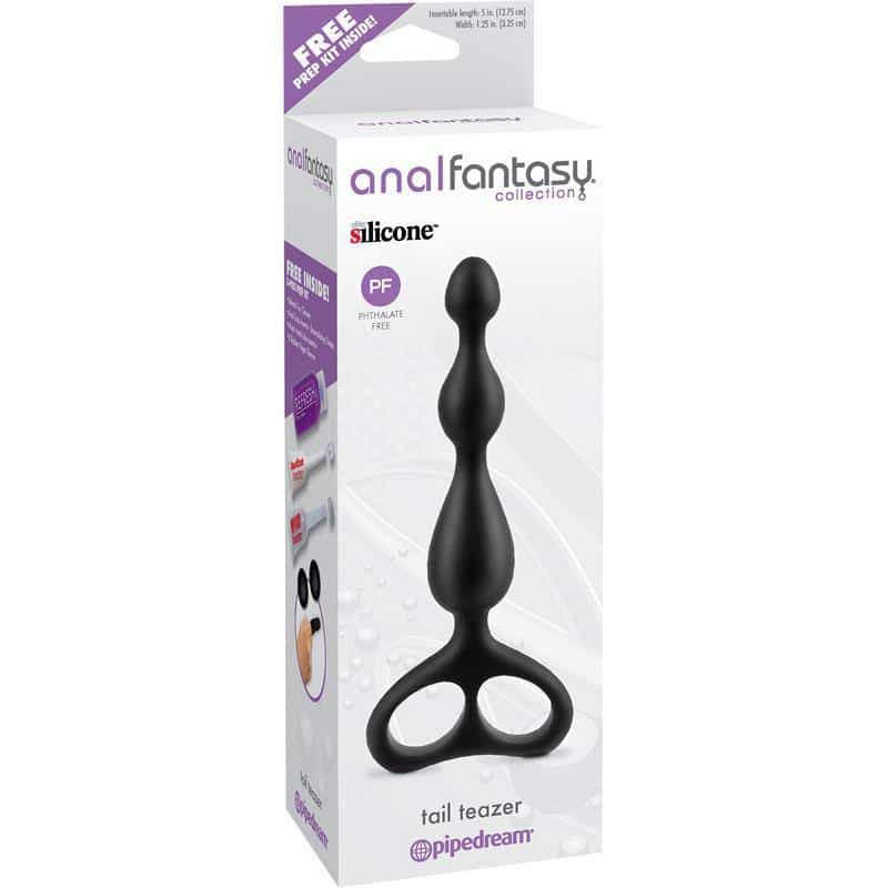 Anal Stimulator Tail Teazer Black Anal Stimulator Tail Teazer Black