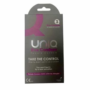 Eva Female Condoms Female Condoms Latex Free 3 Units