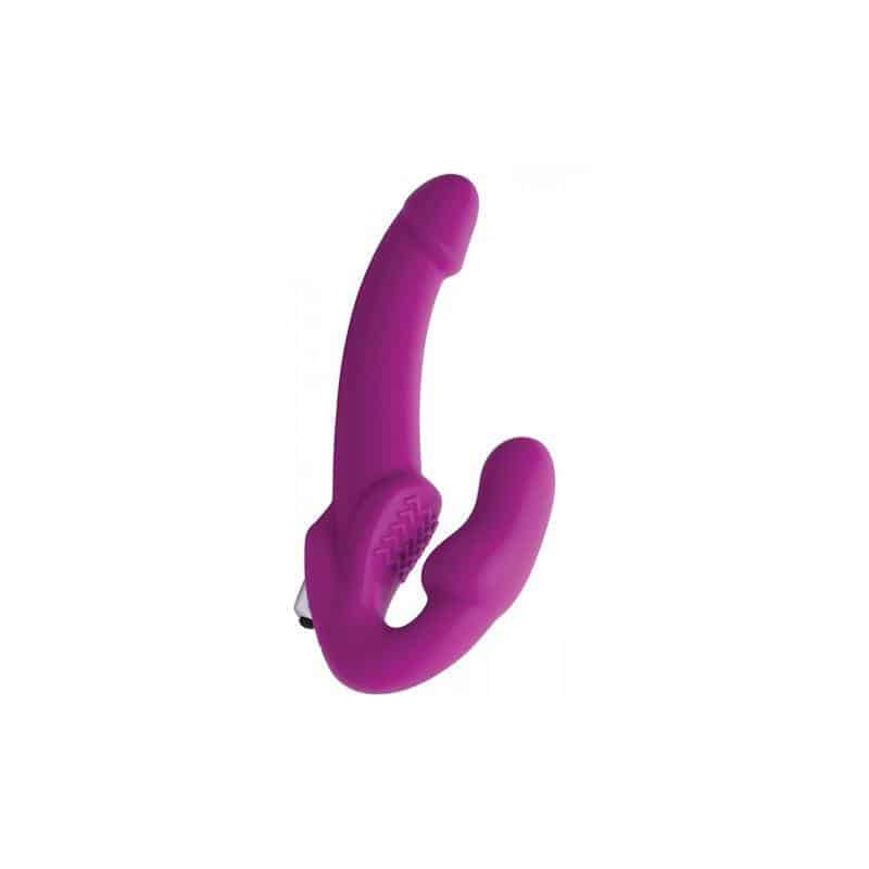 Evoke Vibrador Duplo Sem Arnês Púrpura