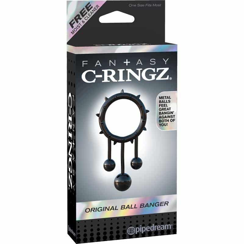 Fantasy C-Ringz Ball Banger Ring Original Color Black Fantasy C-Ringz Ball Banger Ring Original Color Black