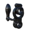 Fantasy C-Ringz Anal Ring with Plug Ironman Black
