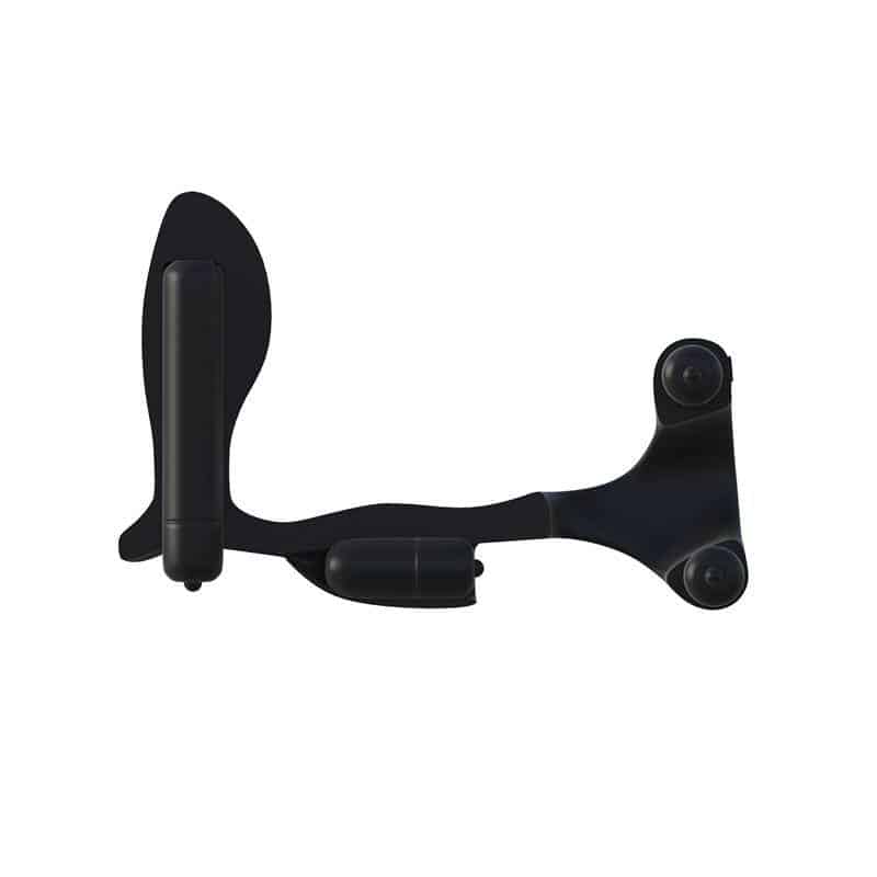 Fantasy C-Ringz Anillo con Plug Anal Ultimate Negro Fantasy C-Ringz Anillo con Plug Anal Ultimate Negro