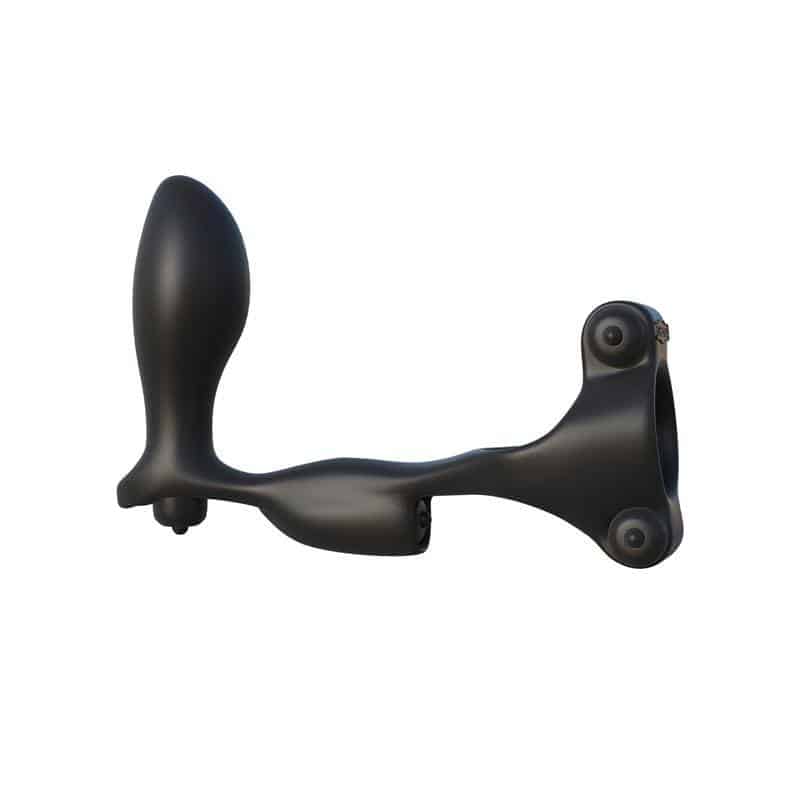 Fantasy C-Ringz Anillo con Plug Anal Ultimate Negro Fantasy C-Ringz Anillo con Plug Anal Ultimate Negro