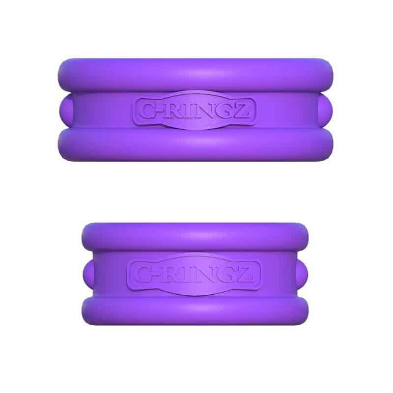 Fantasy C-Ringz Silicone Max-Width Rings Purple Fantasy C-Ringz Silicone Max-Width Rings Purple