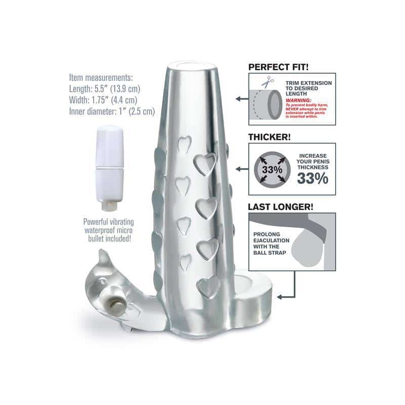 Fantasy X-tensions Deluxe Vibrating Penis Enhance Fantasy X-tensions Deluxe Vibrating Penis Enhance