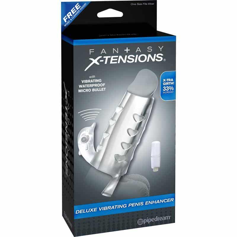 Fantasy X-tensions Deluxe Vibrating Penis Enhance Fantasy X-tensions Deluxe Vibrating Penis Enhance