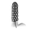 Fantasy X-tensions Silicone Warrior Cock Cage-Black