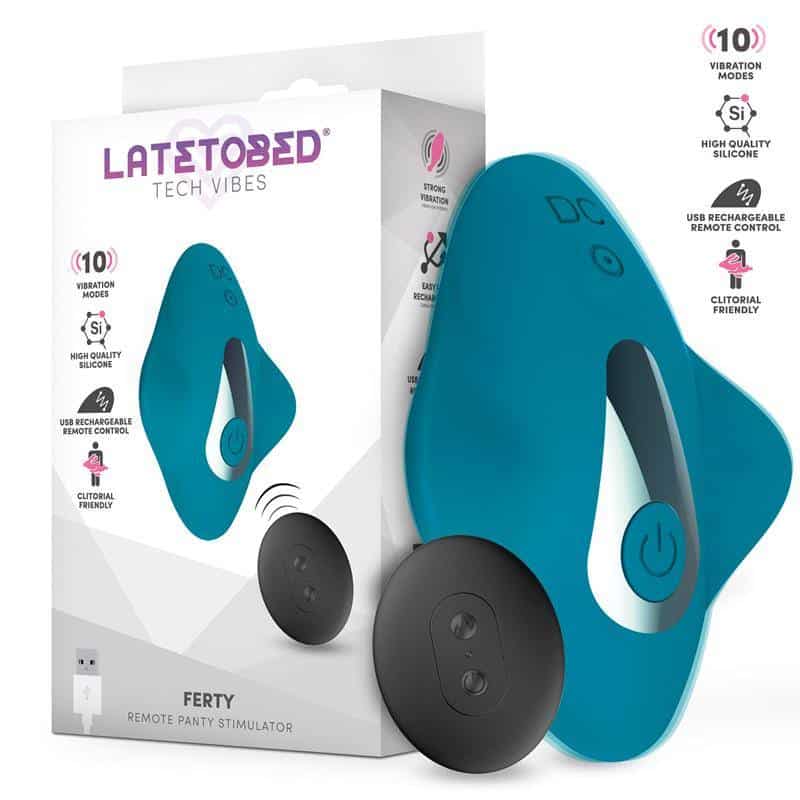 Ferty Briefs Stimulator with Remote Control USB