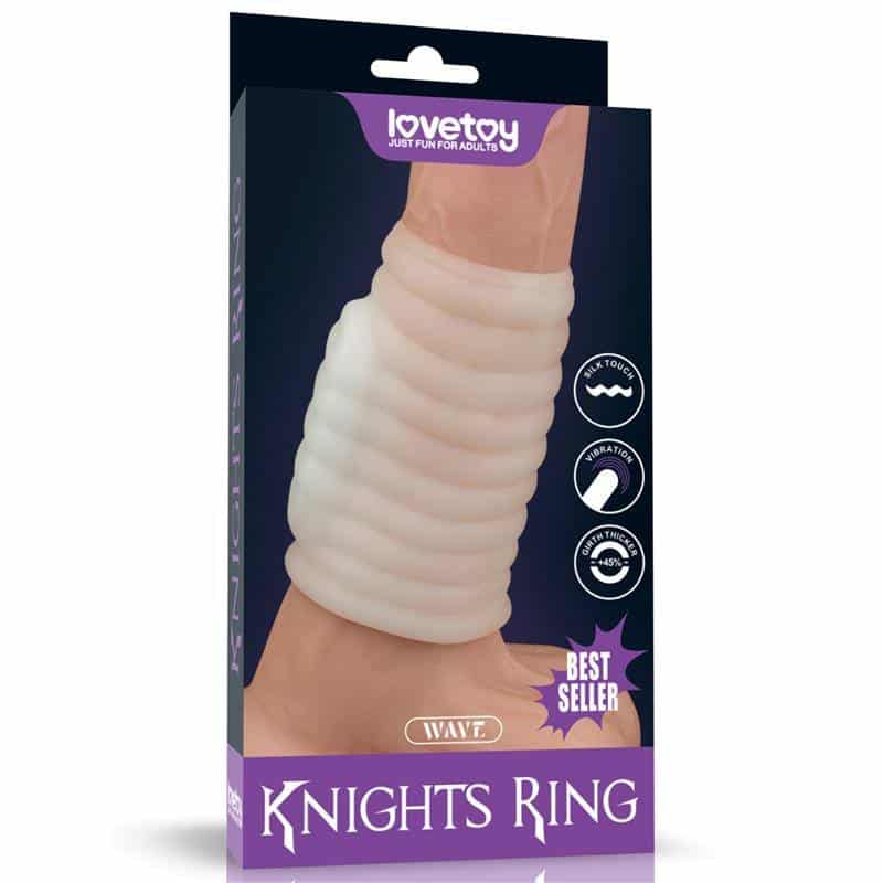 Vibrating Penis Cover Wave Knights