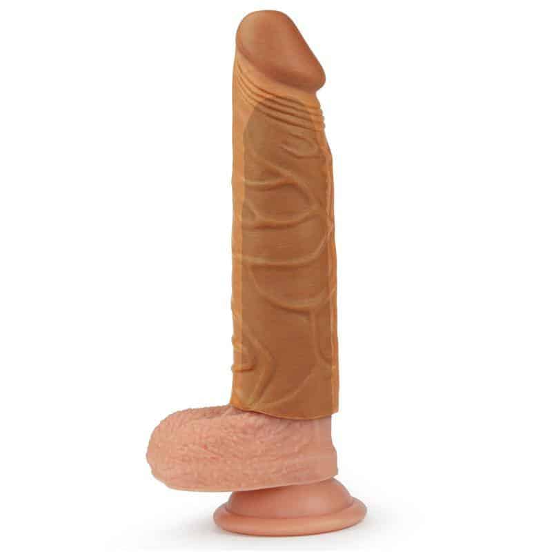 Pleasure X Tender Brown Penis Cover Pleasure X Tender Brown Penis Cover