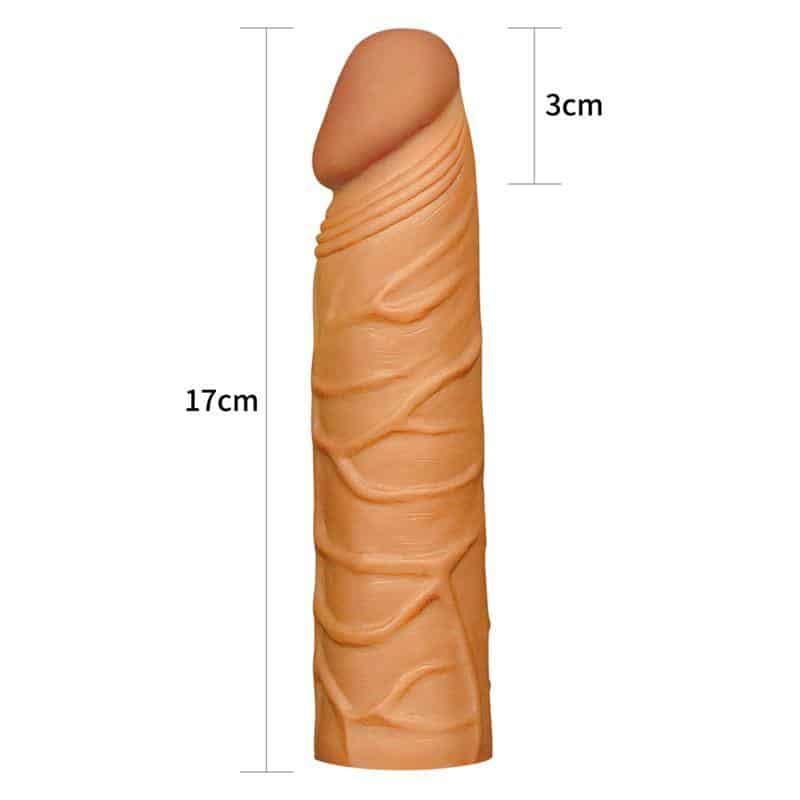 Pleasure X Tender Brown Penis Cover Pleasure X Tender Brown Penis Cover